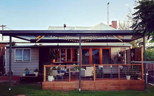 Flyover Insulated Roof by Ian and Allison - DIY PATIO