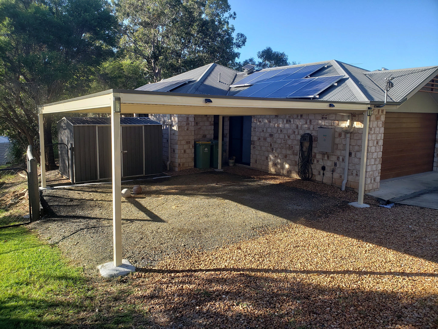 SmartKits Australia Flat Roof Carport-6m x 6m- Double Carport DIY Kit - SUPER SPECIAL
