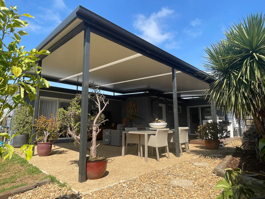 SmartKits Australia Non-Insulated, Flyover Roof- 11m (L) x 7m (W).