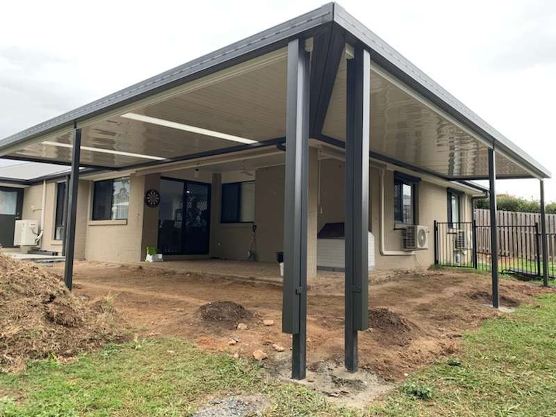 SmartKits Australia Non-Insulated, Flyover Roof- 9m (L) x 4m (W).