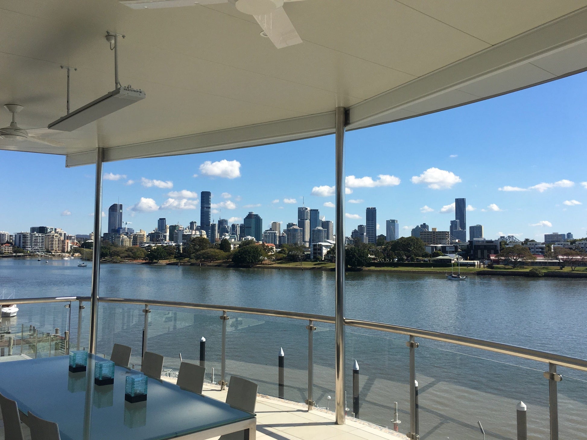 SmartKits Australia Attached, Flat Patio Roof- 11m (L) x 5m (W).