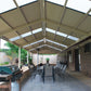 SmartKits Australia Attached, Gable Patio Roof- 11m (L) x 6m (W).