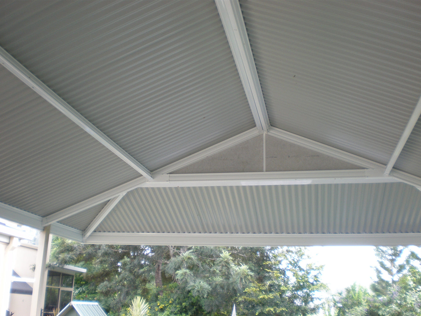 SmartKits Australia Dutch Gable, Patio Roof- 10m (L) x 4m (W).