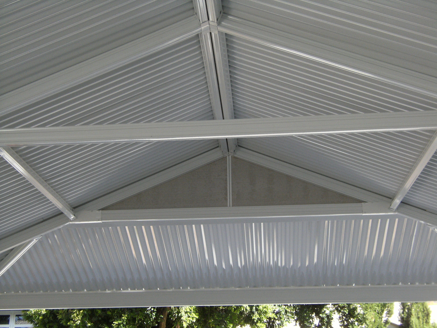 SmartKits Australia Dutch Gable Roof Carport- 6m (L) x 6m (W).