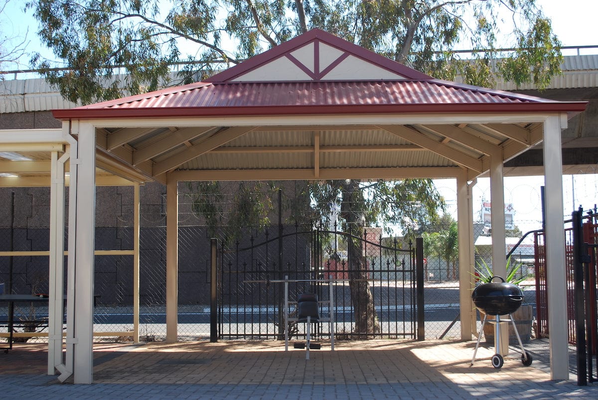SmartKits Australia Dutch Gable Roof Carport- 7m (L) x 4m (W).