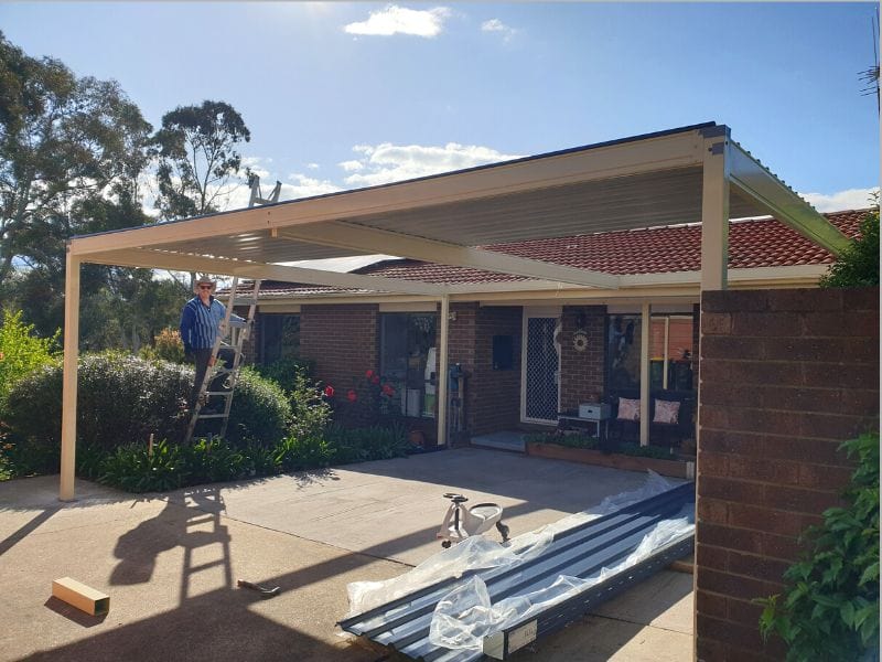 SmartKits Australia Flat Roof Carport-6m x 6m- Double Carport DIY Kit - SUPER SPECIAL