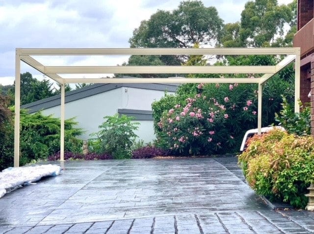 SmartKits Australia Flat Roof Carport-6m x 6m- Double Carport DIY Kit - SUPER SPECIAL