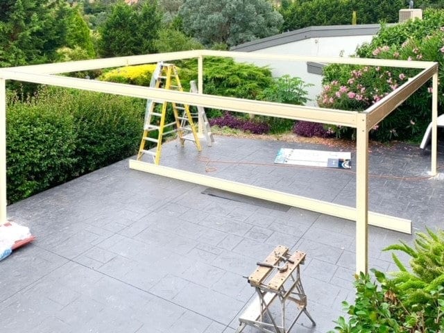 SmartKits Australia Flat Roof Carport-6m x 6m- Double Carport DIY Kit - SUPER SPECIAL