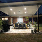 SmartKits Australia Free Standing, Flat Patio Roof- 6m (L) x 5m (W).