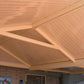 SmartKits Australia Freestanding, Gable Patio Roof- 6m (L) x 6m (W).