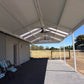 SmartKits Australia Freestanding, Gable Patio Roof- 9m (L) x 4m (W).