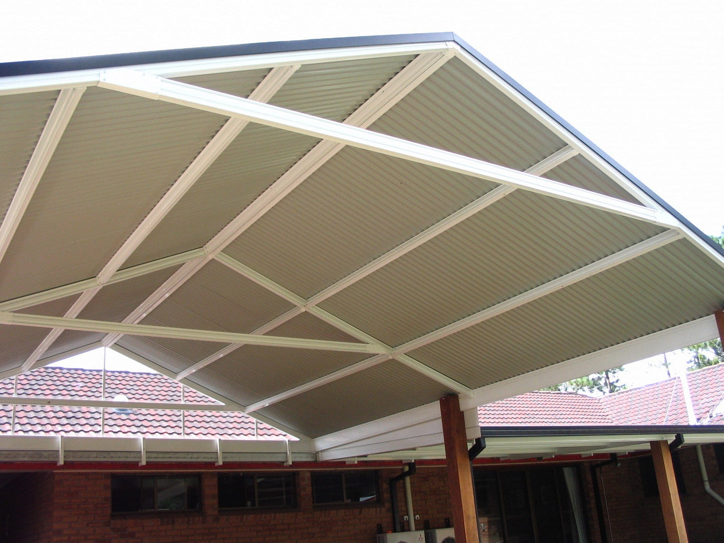 SmartKits Australia Gable Roof Carport- 7m (L) x 6m (W).