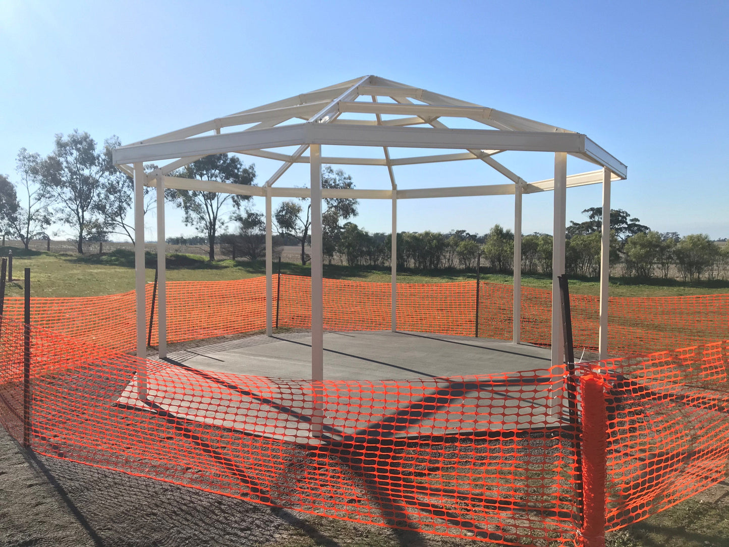 SmartKits Australia Gazebo, 6-sided 6M.