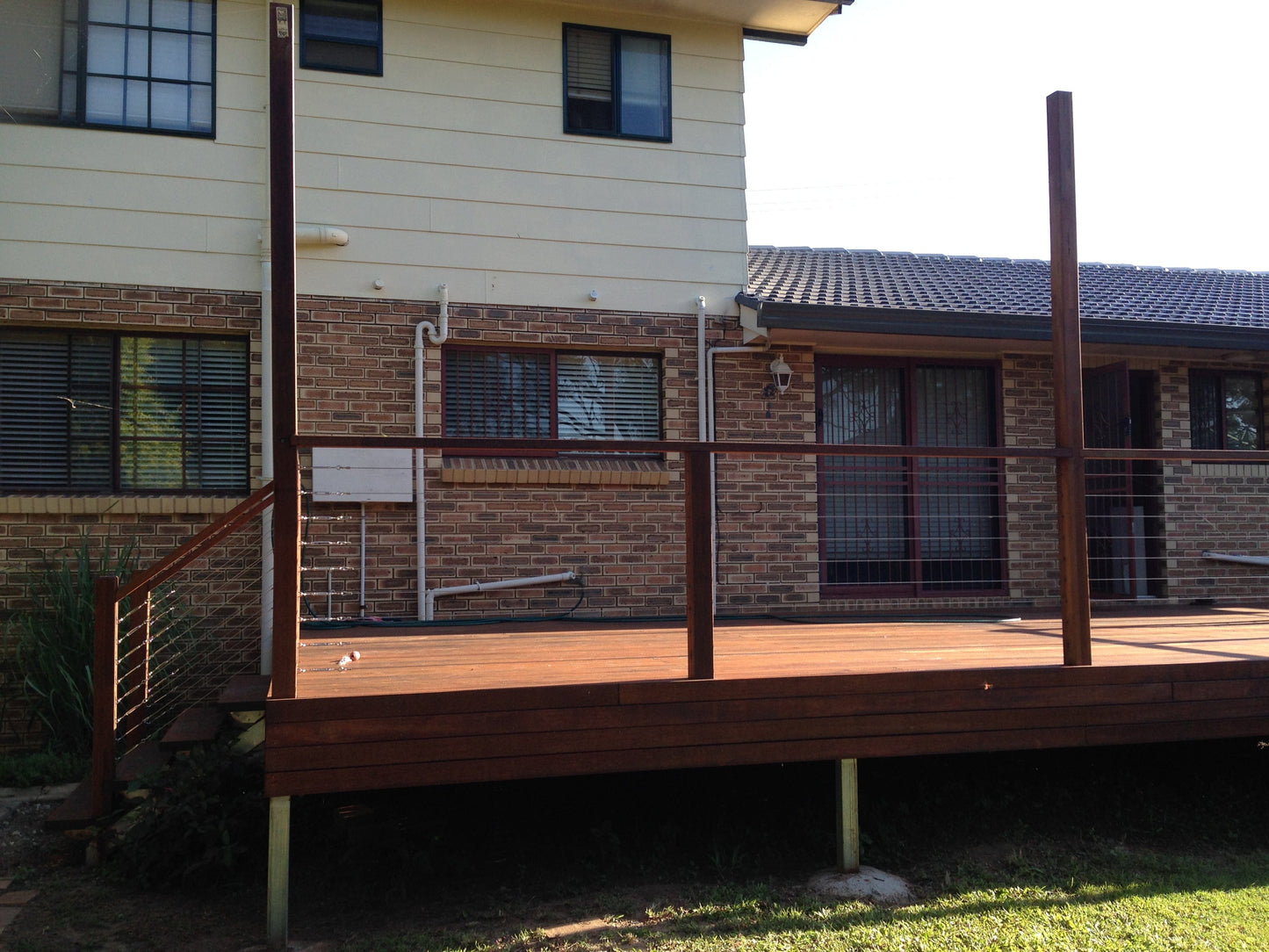 SmartKits Australia Ground level deck frame- 14m x 5m