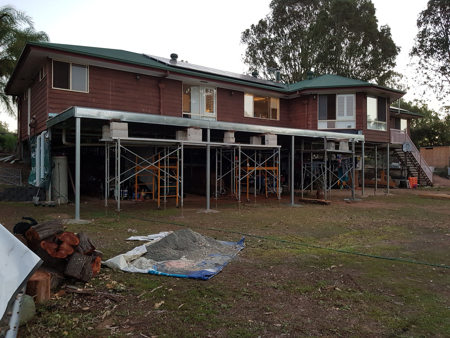 SmartKits Australia High-Set Deck Frame- 11m x 3m