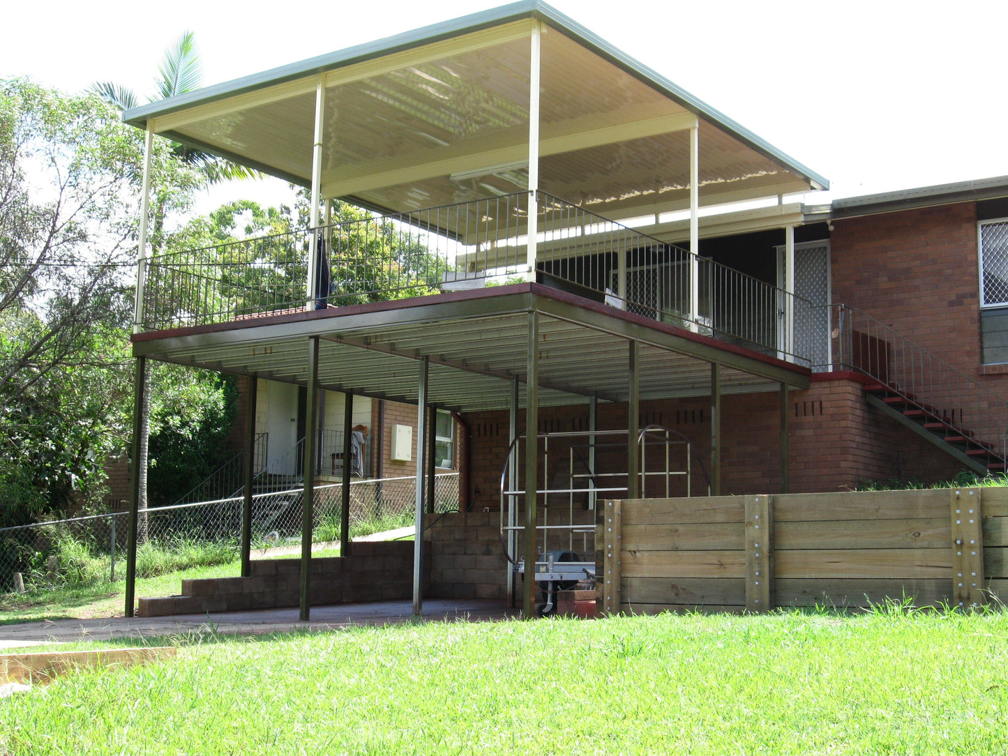 SmartKits Australia High-Set Deck Frame- 11m x 4m