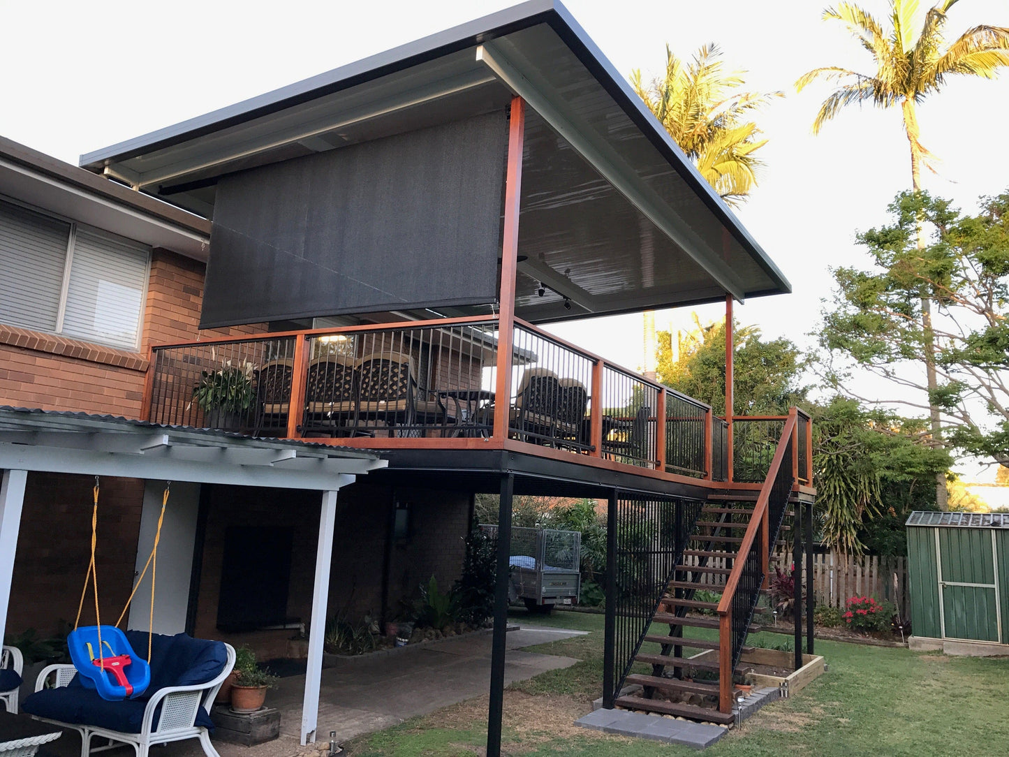 SmartKits Australia High-Set Deck Frame- 4m x 4m