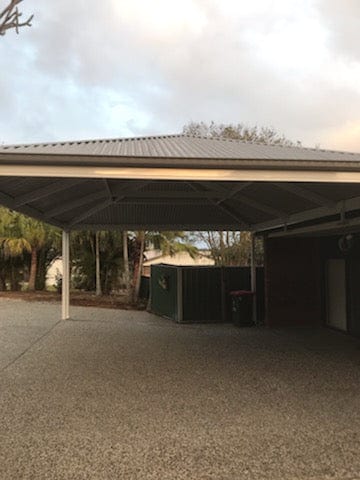 SmartKits Australia Hip, Patio Roof- 6m (L) x 3m (W).