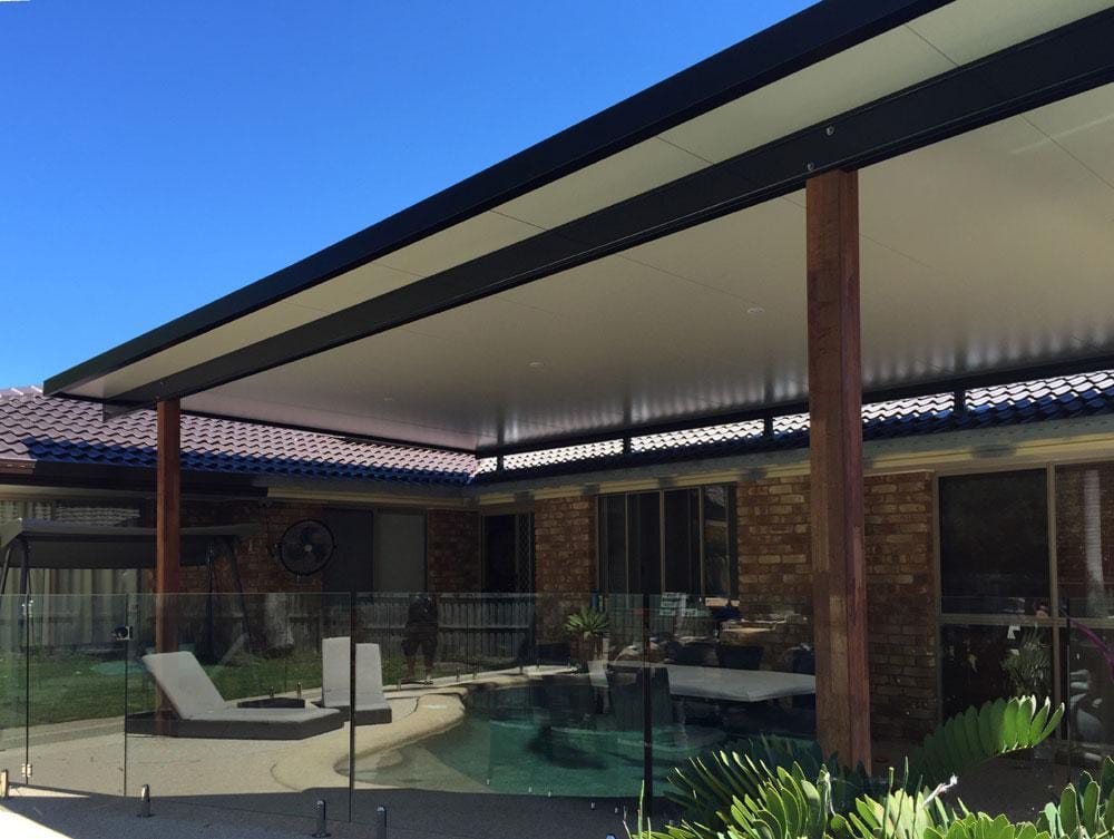 SmartKits Australia Insulated Flyover Roof- 10m (L) x 4m (W).