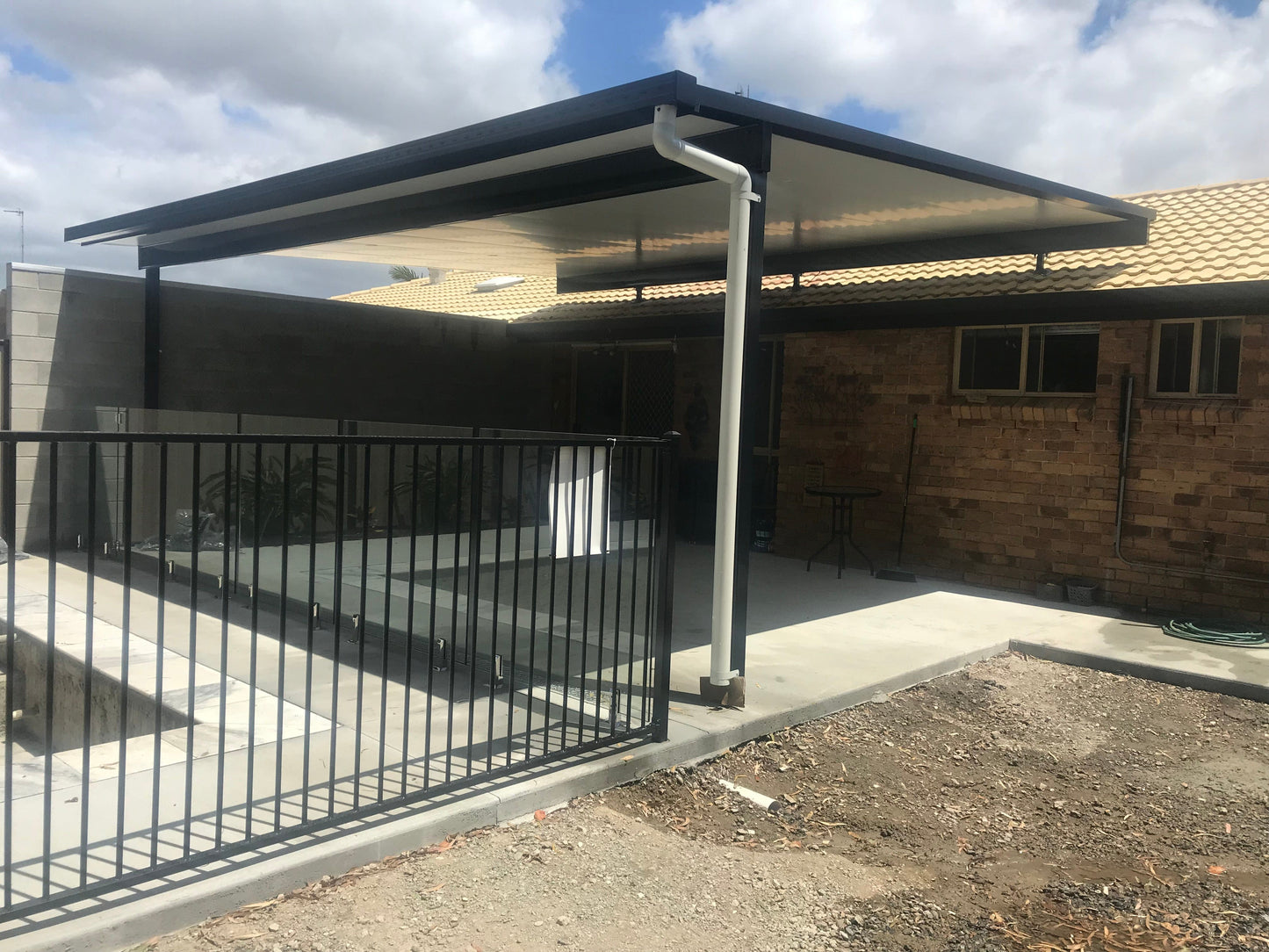 SmartKits Australia Insulated Flyover Roof- 13m (L) x 4m (W).