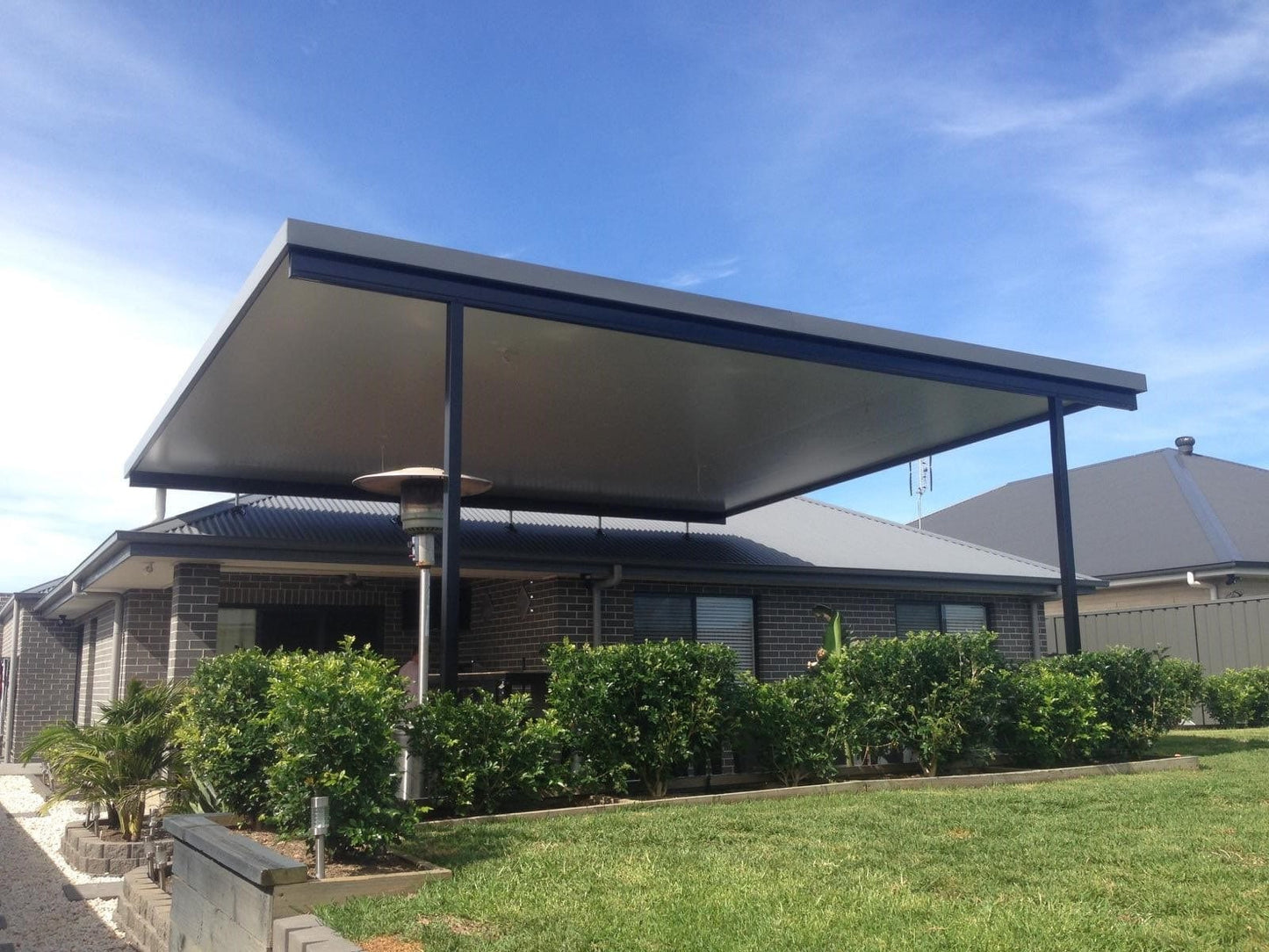 SmartKits Australia Insulated Flyover Roof- 9m (L) x 5m (W).