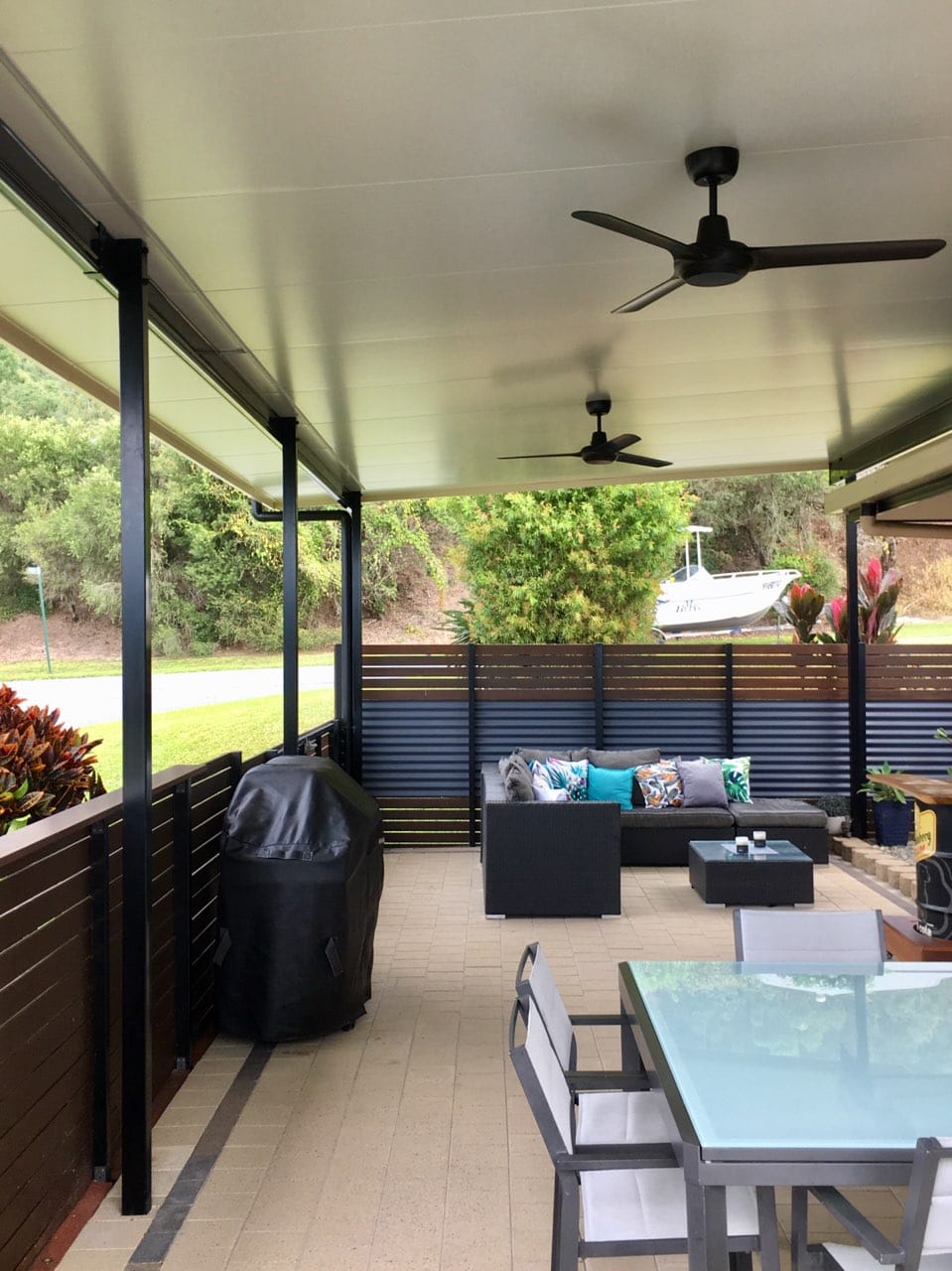 SmartKits Australia Insulated Flyover Roof- 9m (L) x 5m (W).