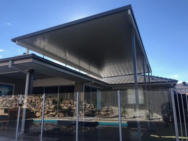 SmartKits Australia Insulated Flyover Roof- 9m (L) x 5m (W).