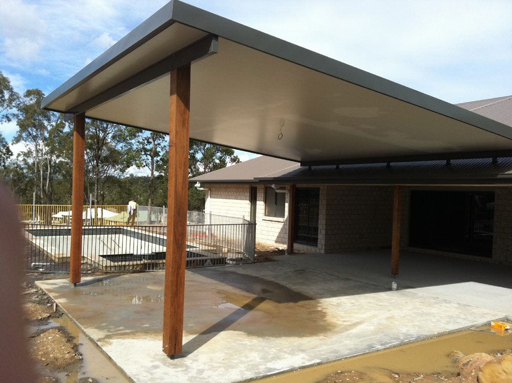 SmartKits Australia Insulated Flyover Roof- 9m (L) x 5m (W).