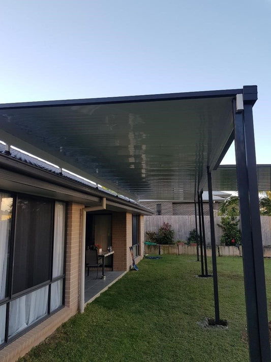 SmartKits Australia Non-Insulated, Flyover Roof- 10m (L) x 7m (W).