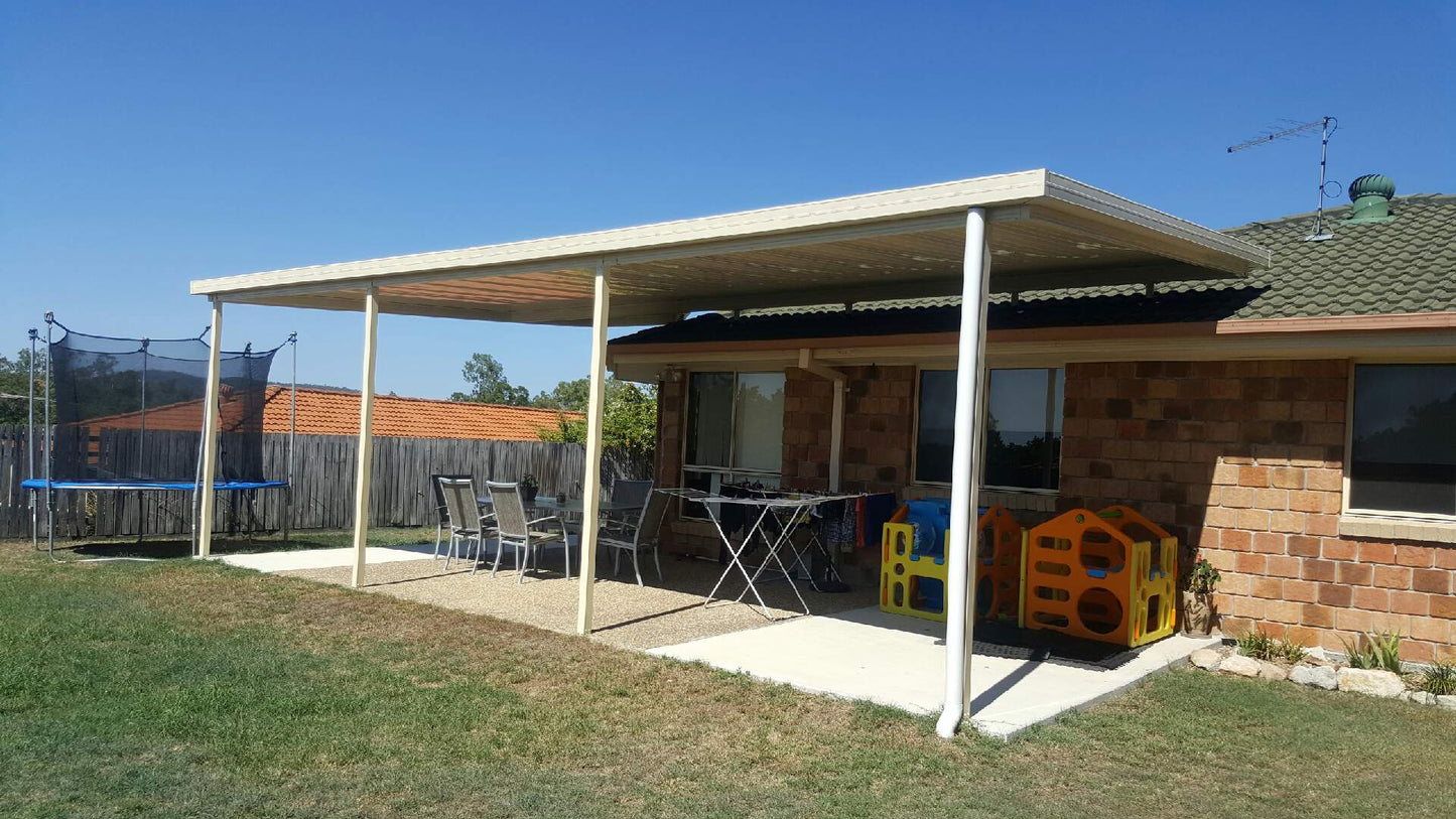 SmartKits Australia Non-Insulated, Flyover Roof- 6m (L) x 5m (W).