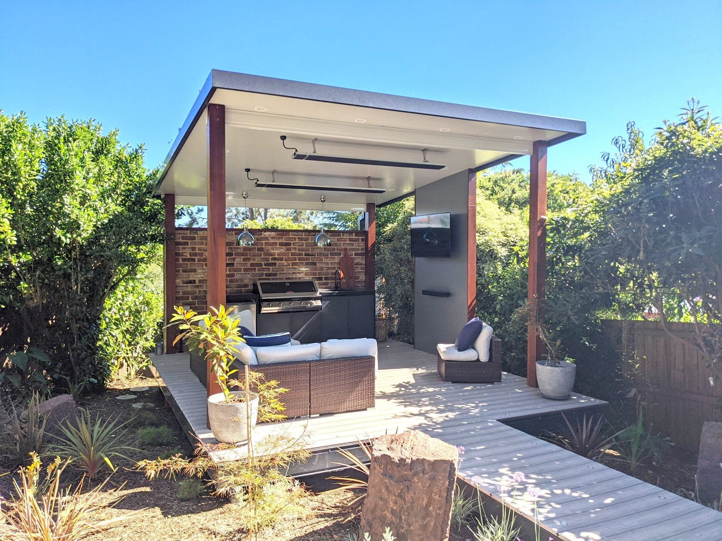 SmartKits Australia Pool Pavilion Free Standing 4M (L) x 4M (W)