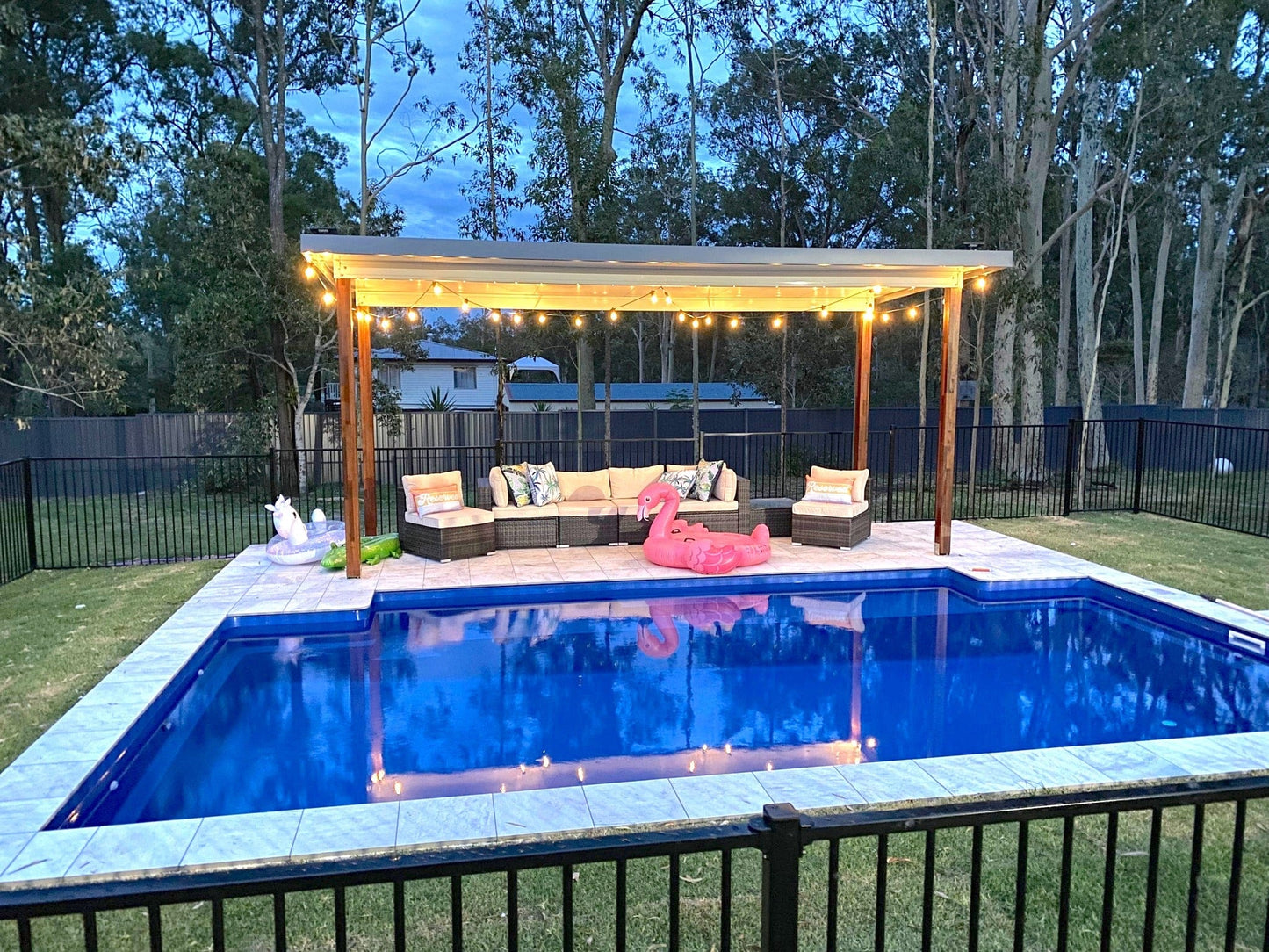 SmartKits Australia Pool Pavilion Free Standing 6M (L) x 4M (W)