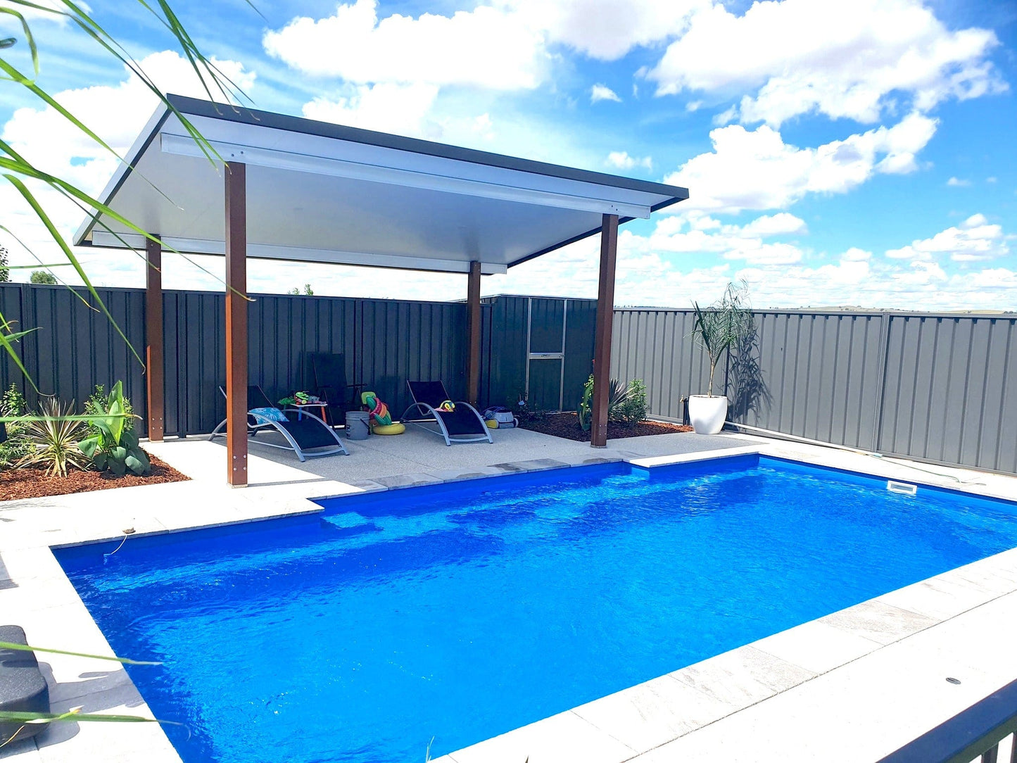 SmartKits Australia Pool Pavilion Free Standing 6M (L) x 4M (W)