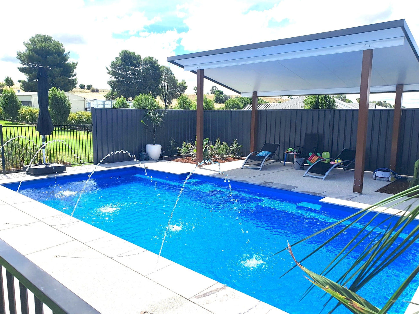 SmartKits Australia Pool Pavilion Free Standing 6M (L) x 4M (W)