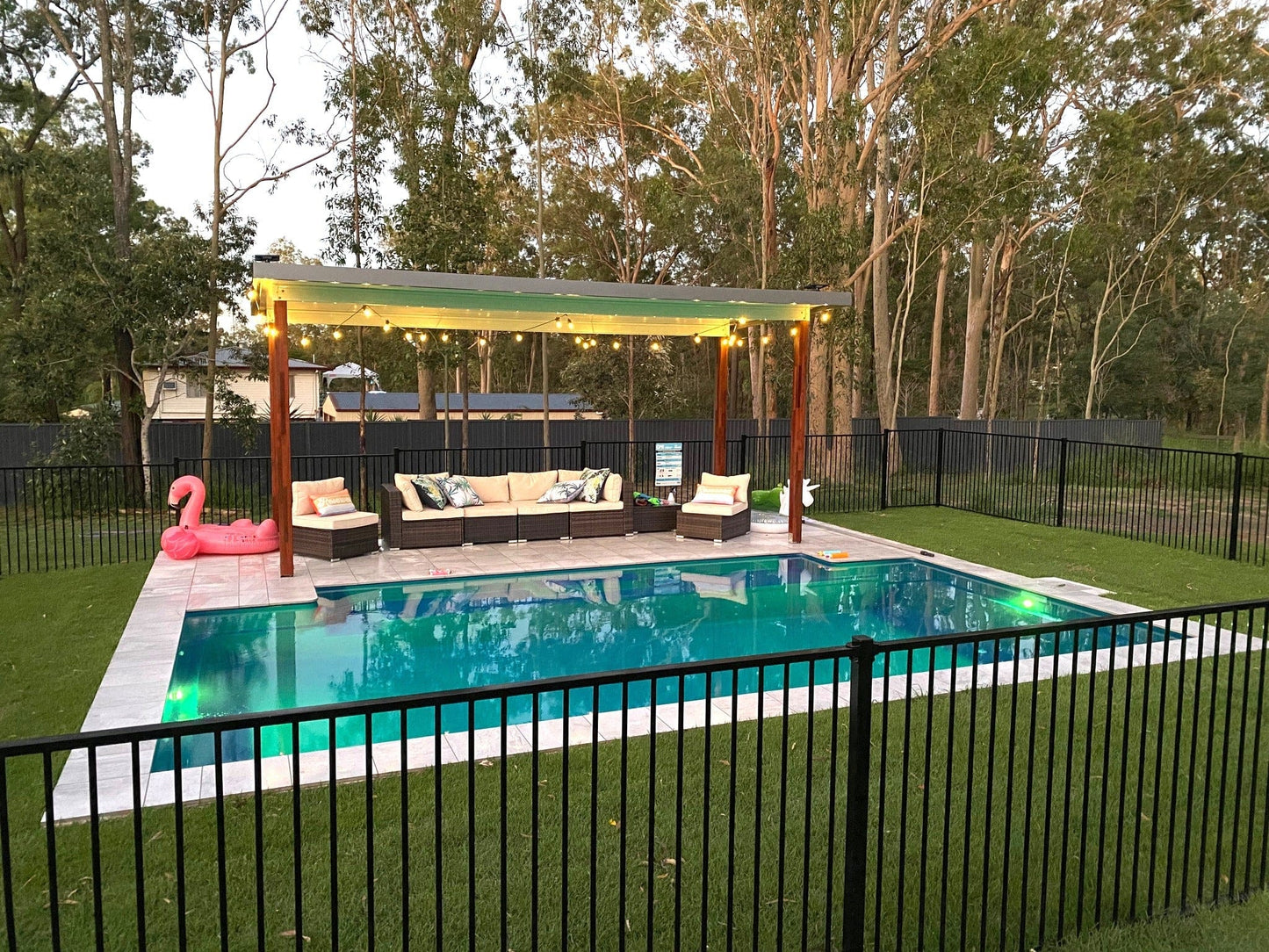 SmartKits Australia Pool Pavilion Free Standing 6M (L) x 4M (W)