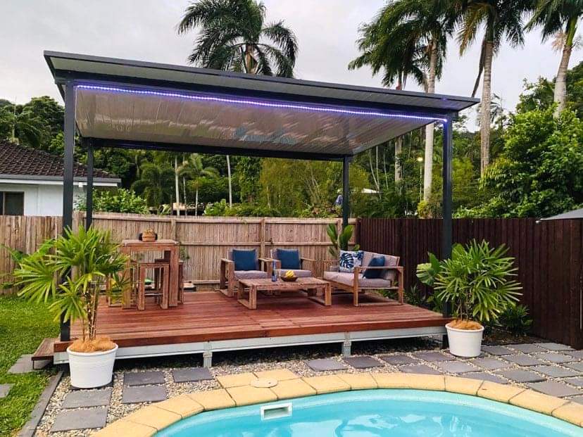SmartKits Australia Pool Pavilion Free Standing 6M (L) x 4M (W)