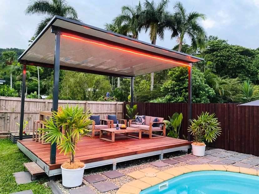 SmartKits Australia Pool Pavilion Free Standing 6M (L) x 4M (W)