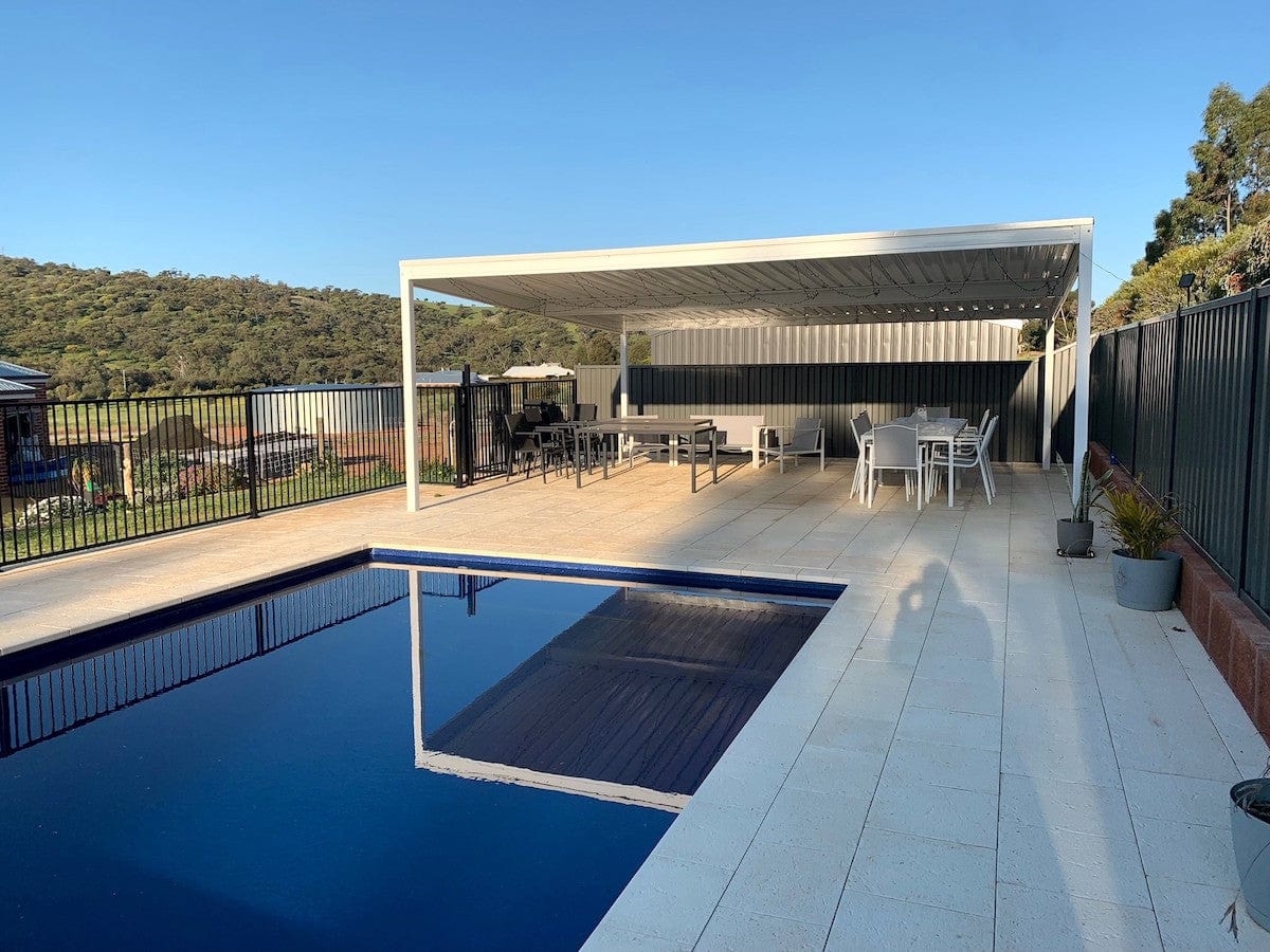 SmartKits Australia Pool Pavilion Free Standing 6M (L) x 4M (W)