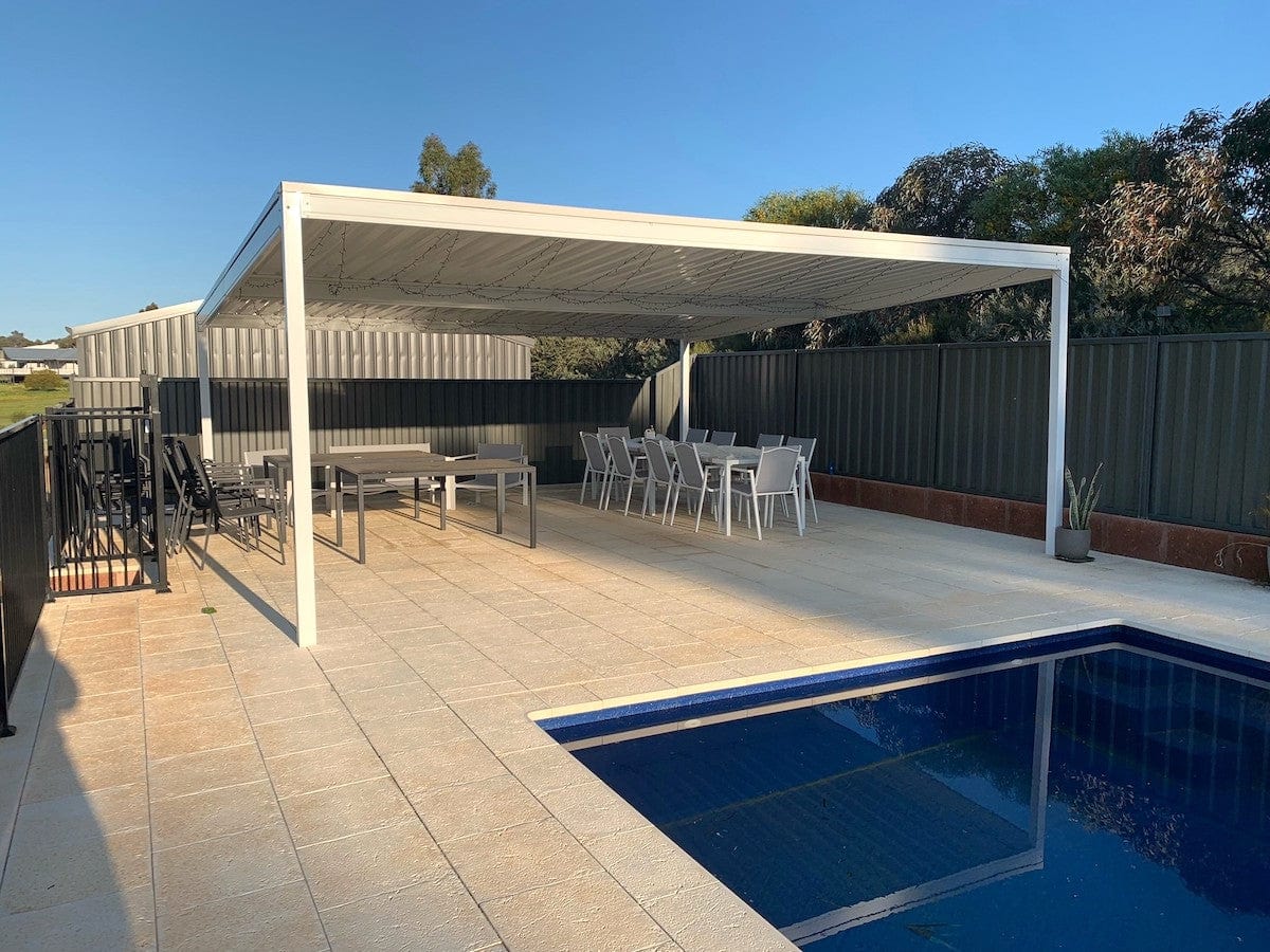 SmartKits Australia Pool Pavilion Free Standing 6M (L) x 4M (W)