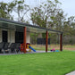 SmartKits Australia Attached, Flat Patio Roof- 6m (L) x 3m (W).