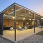 SmartKits Australia Attached, Flat Patio Roof- 8m (L) x 6m (W).