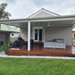 SmartKits Australia Attached, Flat Patio Roof- 9m (L) x 4m (W).