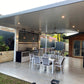 SmartKits Australia Attached, Flat Patio Roof- 9m (L) x 4m (W).