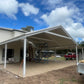SmartKits Australia Attached, Gable Patio Roof- 11m (L) x 6m (W).