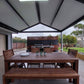 SmartKits Australia Attached, Gable Patio Roof- 3m (L) x 3m (W).