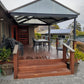 SmartKits Australia Attached, Gable Patio Roof- 3m (L) x 3m (W).