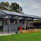 SmartKits Australia Attached, Gable Patio Roof- 3m (L) x 3m (W).