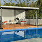 SmartKits Australia Best Value Free Standing, Flat Patio Roof- 5m (L) x 4m (W).