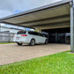 SmartKits Australia Flat Roof Carport- 6m (L) x 6m (W) - With Options