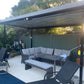 SmartKits Australia Free Standing, Flat Patio Roof- 3m (L) x 3m (W).